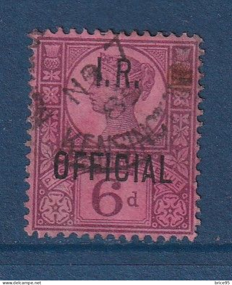 Grande Bretagne - Service - YT N° 13 - Oblitéré - 1888 à 1901 - Dienstmarken