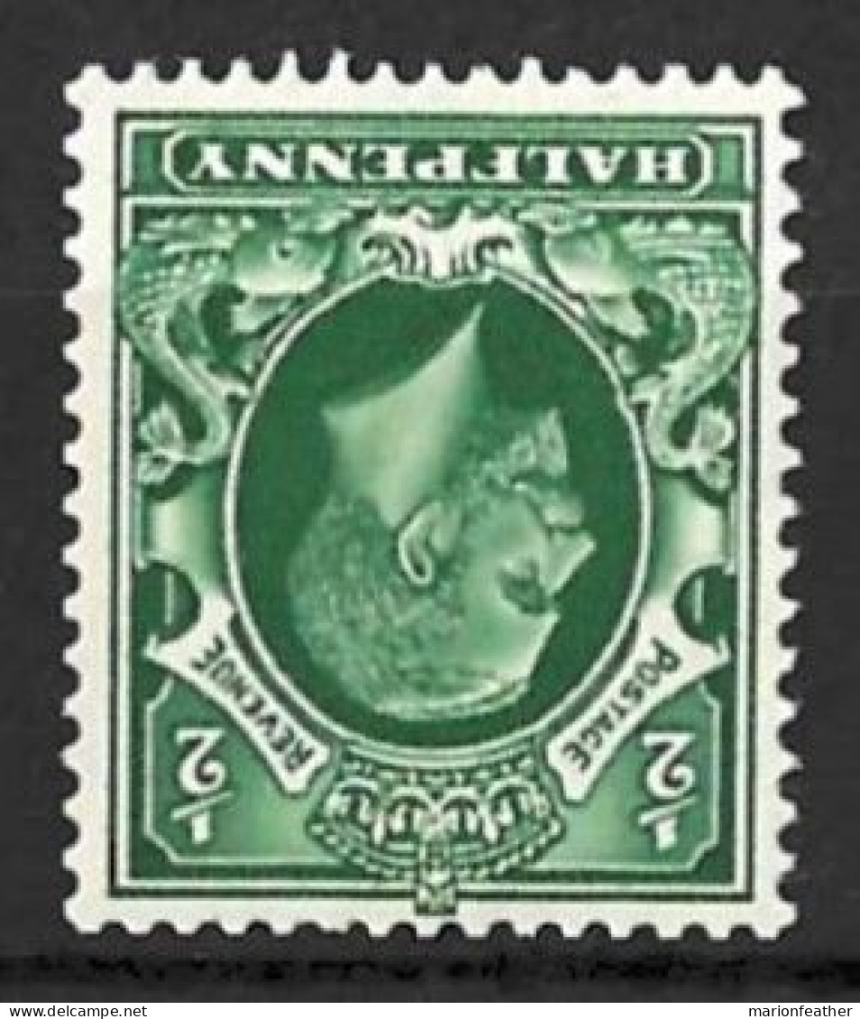 GB......KING GEORGE V..(1910-36.)....." 1934.."...HALFd....SG439.wi......WATERMARK INVERTED......MH.. - Unused Stamps