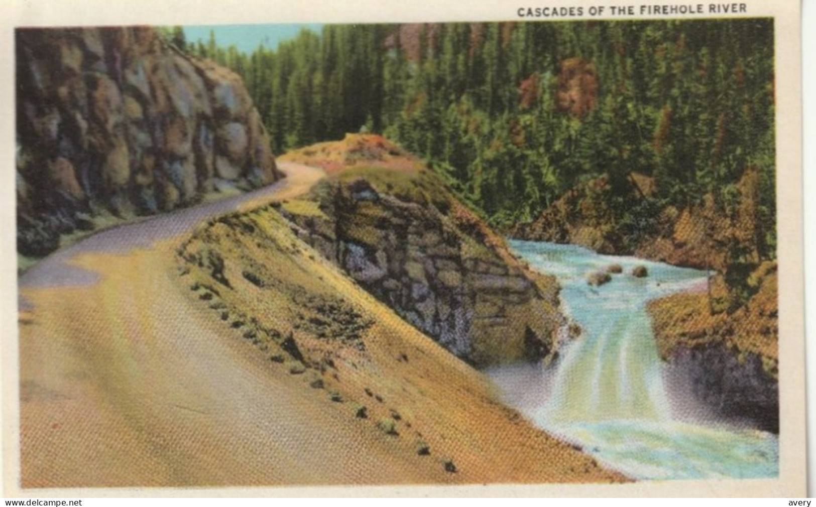 Souvenir Folder of Yellowstone National Park, Wyoming