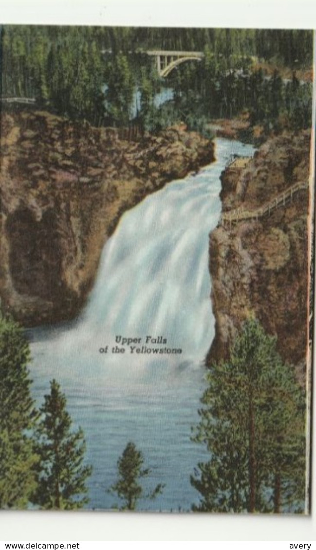 Souvenir Folder of Yellowstone National Park, Wyoming