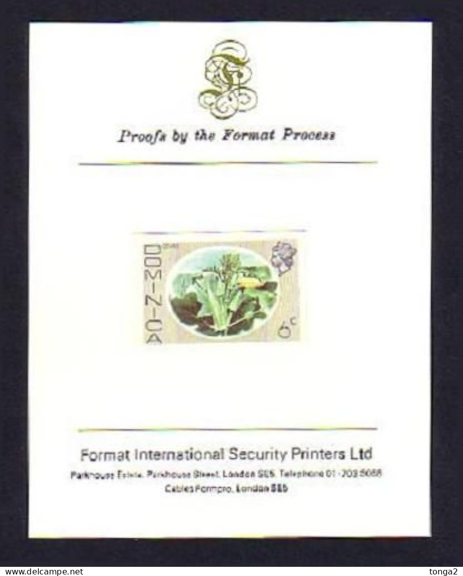 Dominica - Format Proof Card  -  Ochro - Légumes