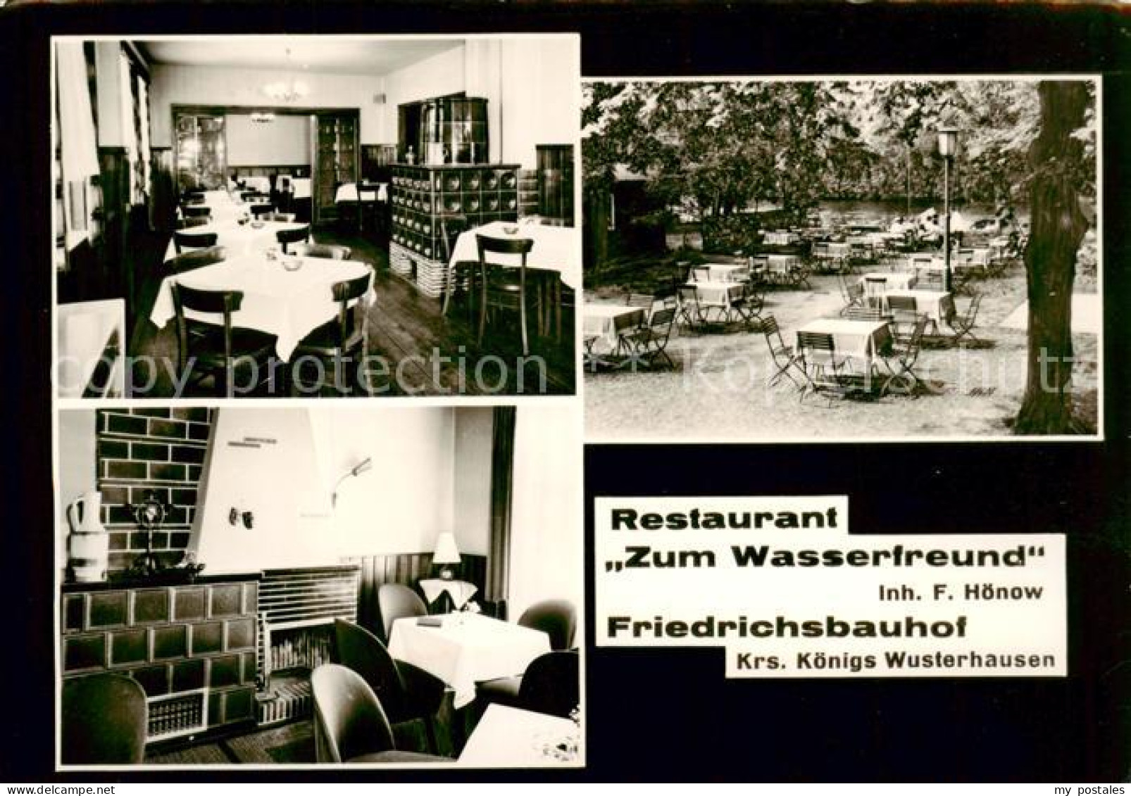 73857746 Friedrichsbauhof Restaurant Zum Wasserfreund Gastraeume Freiterrasse Fr - Bestensee