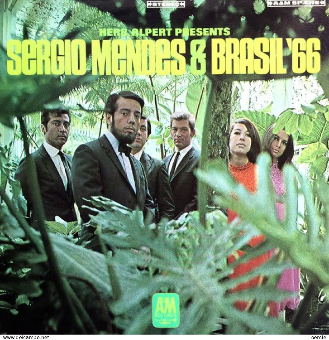 SERGIO MENDES  AND BRAZIL 77    A&M SP 4116  PRESSAGE JAPON - Jazz