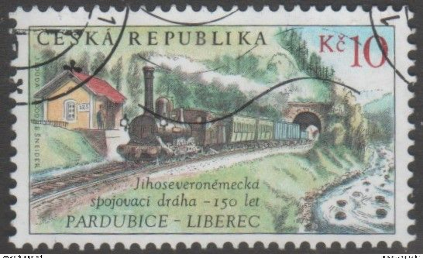 Czech Rep. - #3417 -  Used - Gebruikt