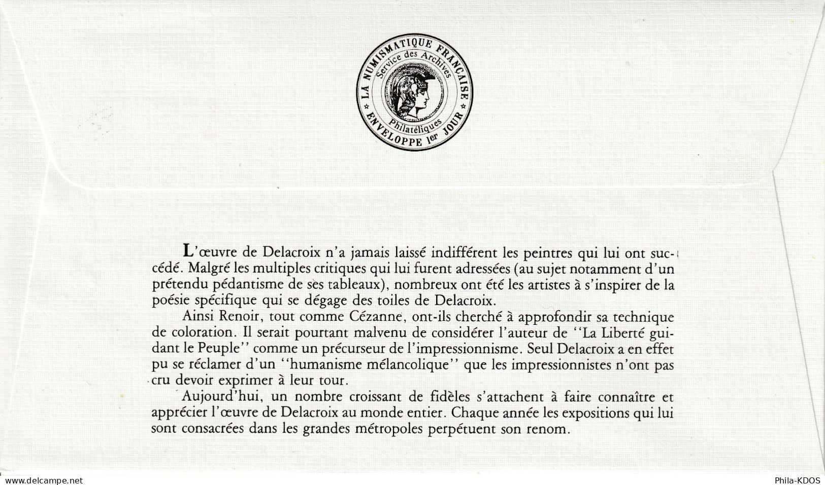 " TYPE LIBERTE DE DELACROIX " Sur 2 Enveloppes 1er Jour De 1983 Ed° LNF N° YT 2274 à 2276 Parfait état. FDC à Saisir !!! - 1982-1990 Liberty Of Gandon