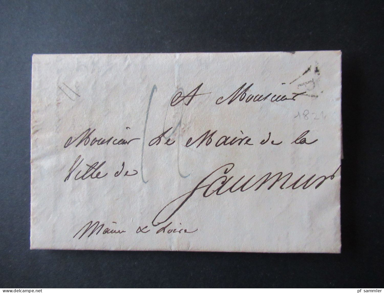 Frankreich Vorphila Paris 16 Beleg ab 1792 (Zeit der französischen Revolution) - 1820er Jahre / alle mit Inhalt!