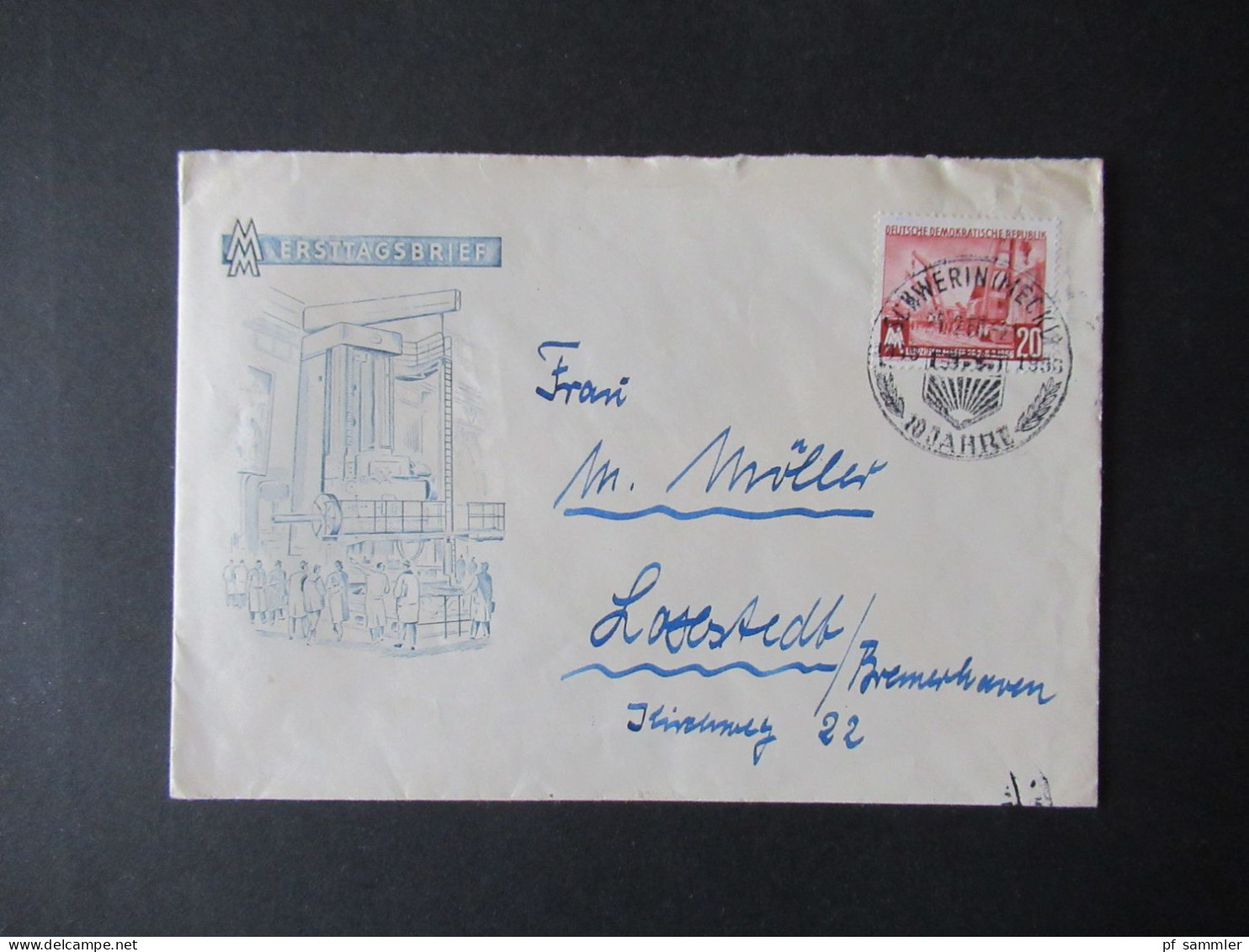 DDR 1950er Jahre FDC Posten / Fast Nur Echt Gelaufene Belege! Insgesamt 30 Belege / Ab 1956 - 1950-1970