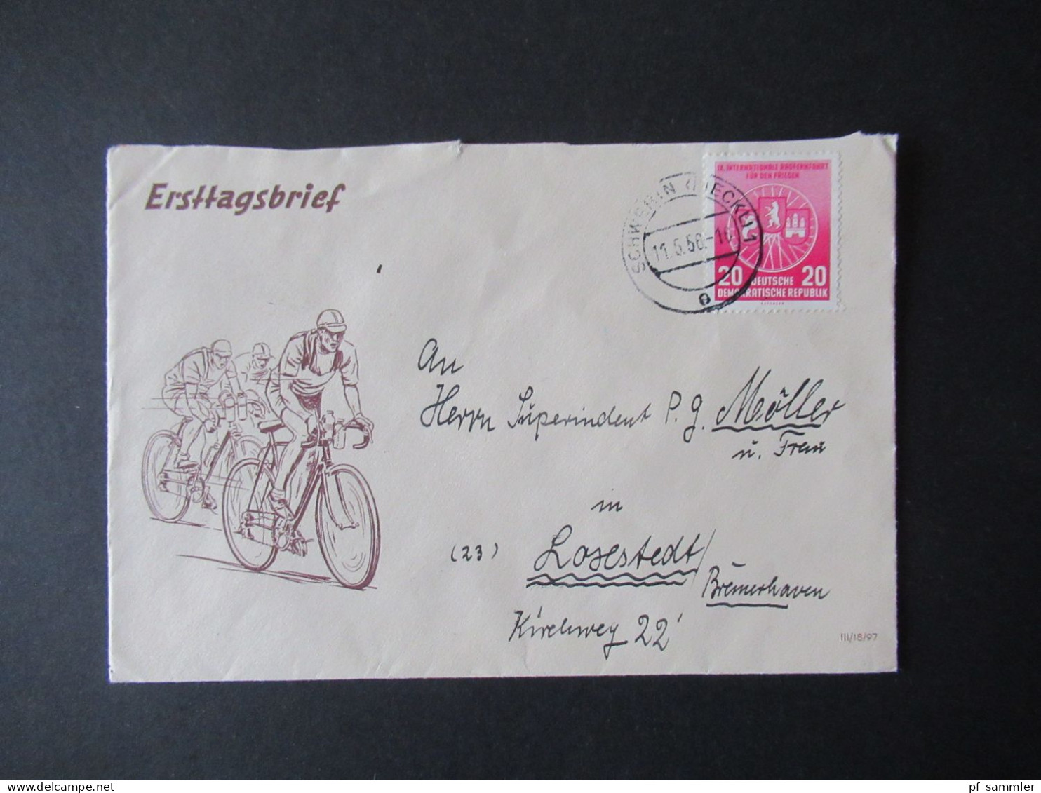 DDR 1950er Jahre FDC Posten / Fast Nur Echt Gelaufene Belege! Insgesamt 30 Belege / Ab 1956 - 1950-1970