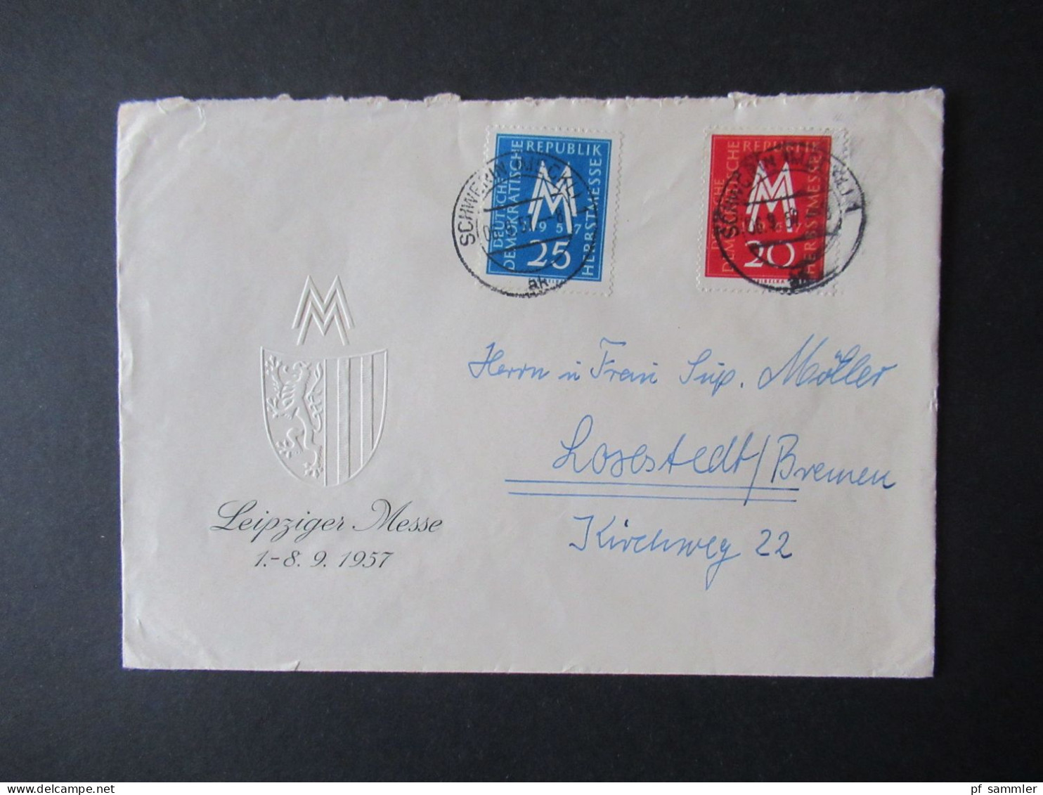 DDR 1950er Jahre FDC Posten / fast nur echt gelaufene Belege! Insgesamt 30 Belege / ab 1956