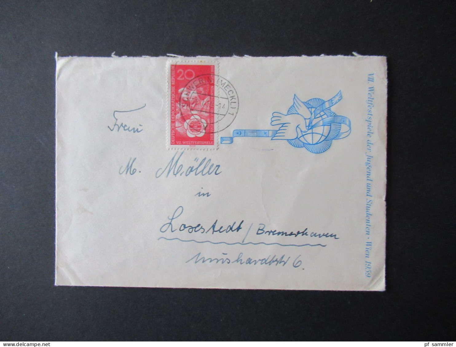 DDR 1950er Jahre FDC Posten / fast nur echt gelaufene Belege! Insgesamt 30 Belege / ab 1956