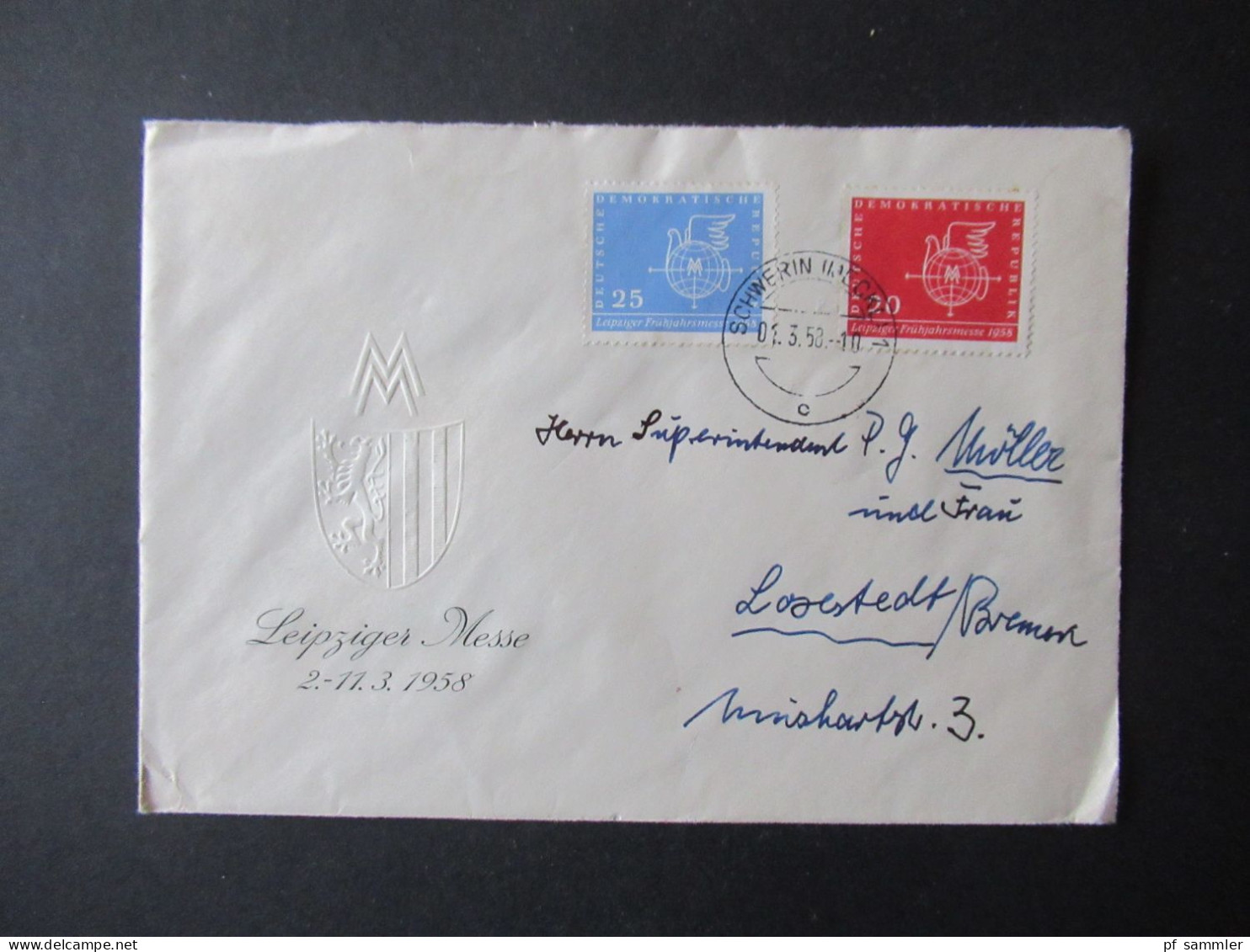 DDR 1950er Jahre FDC Posten / fast nur echt gelaufene Belege! Insgesamt 30 Belege / ab 1956