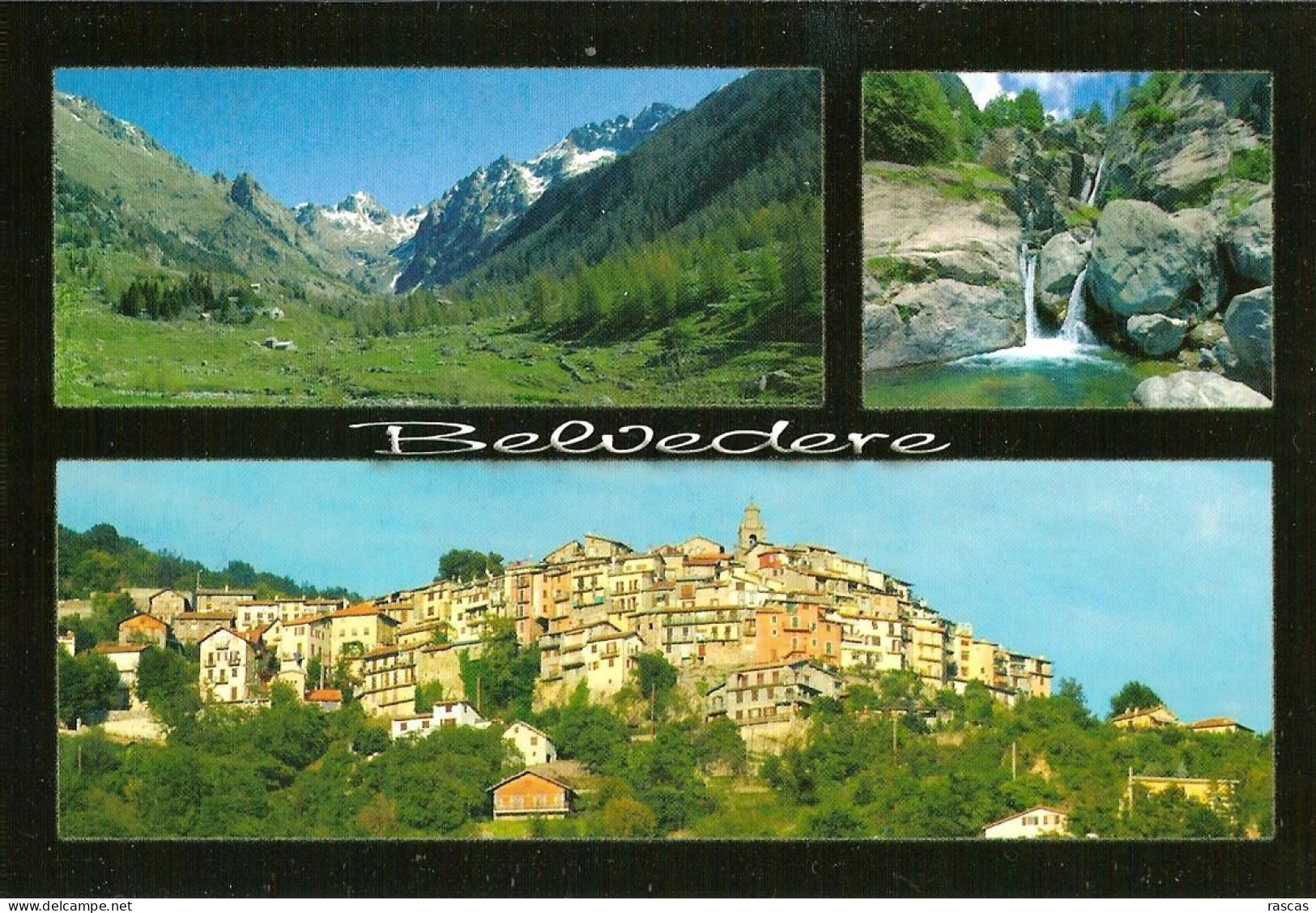 CPM - ALPES MARITIMES - BELVEDERE - VALLEE DE LA GORDOLASQUE - CASCADE DU RAY - BELVEDERE - Belvédère