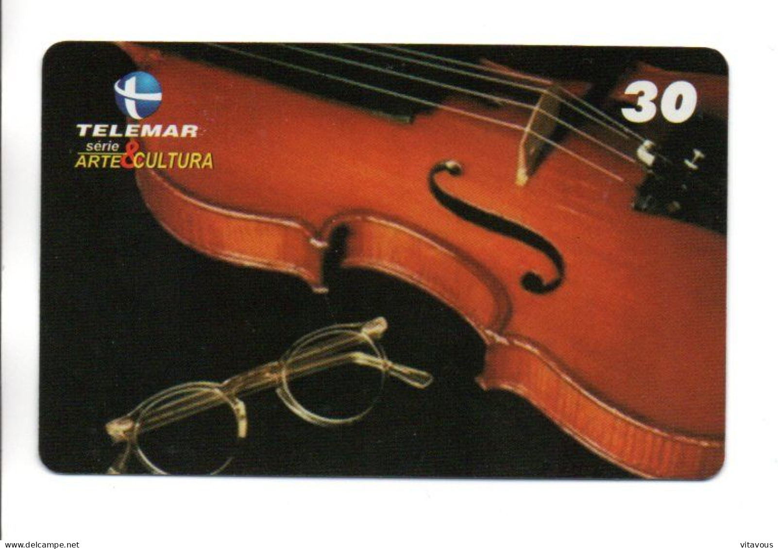 Série Arte Cultura Musique Télécarte Brésil Phonecard (G 1009) - Brésil