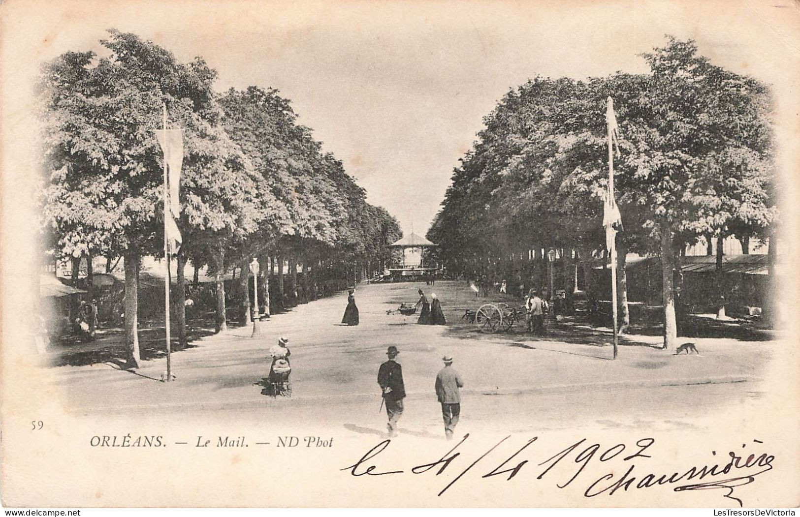 FRANCE - Orléans - Le Mail - ND Phot - Carte Postale Ancienne - Orleans