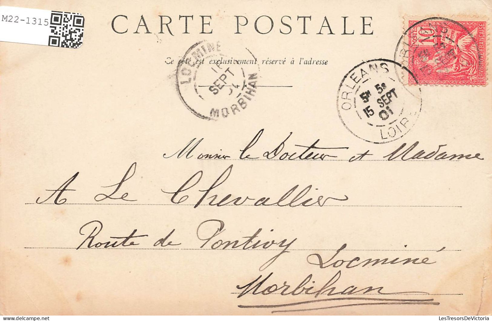 FRANCE - Orléans - Pont D'Olivet - 1901 - Carte Postale Ancienne - Orleans