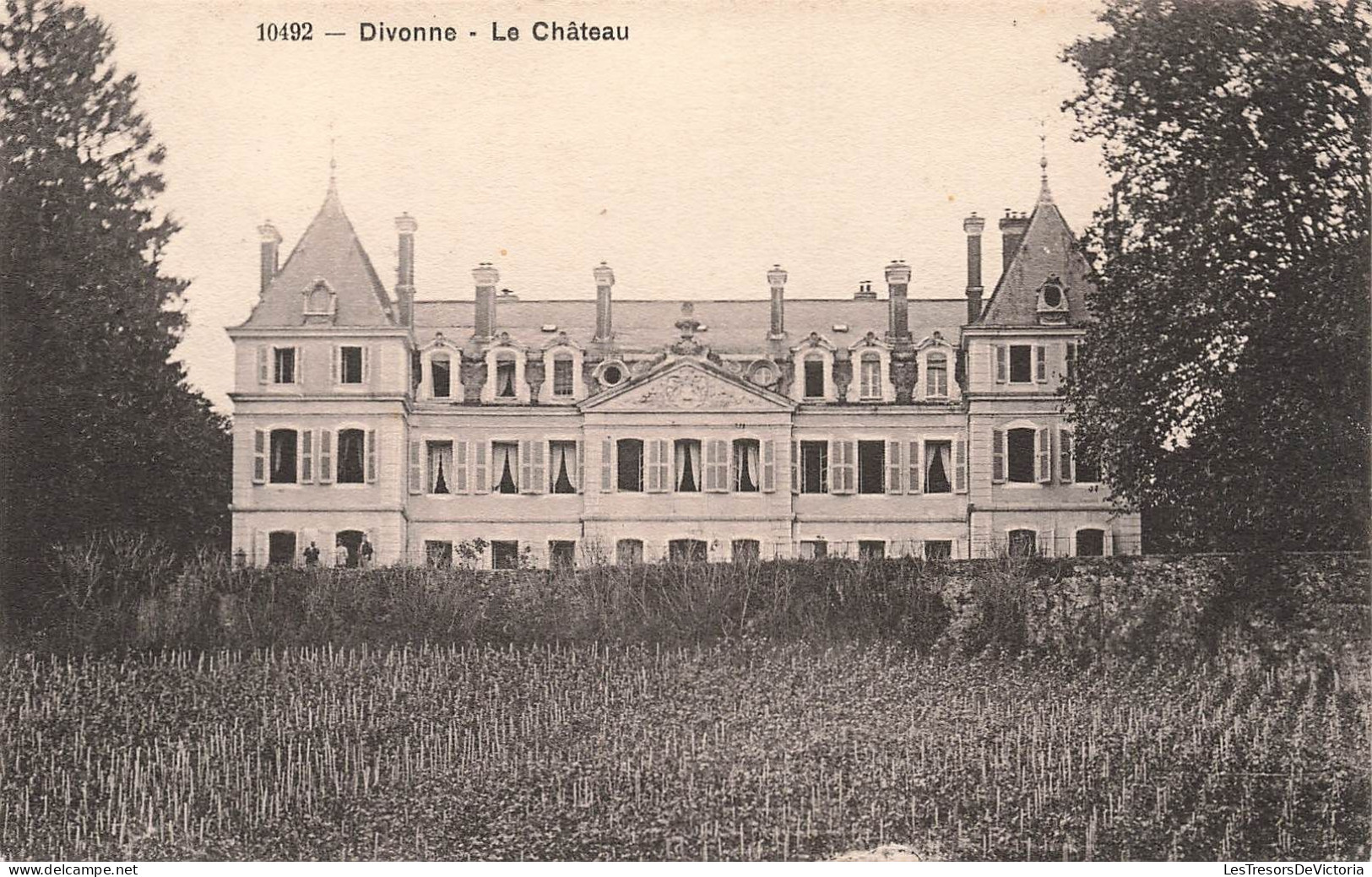 FRANCE - Divonne - Le Château - Carte Postale Ancienne - Divonne Les Bains