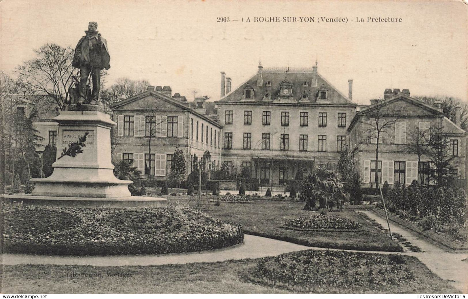 FRANCE - La Roche-sur-Yon - La Préfecture - Carte Postale Ancienne - La Roche Sur Yon