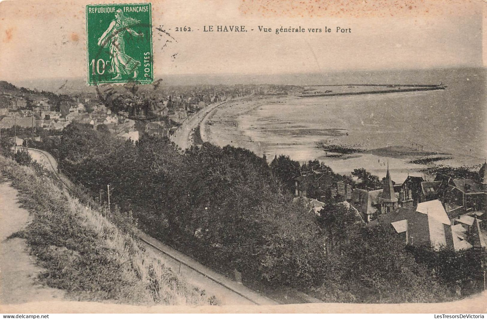 FRANCE - Le Havre - Vue Générale Vers Le Port - Carte Postale Ancienne - Port