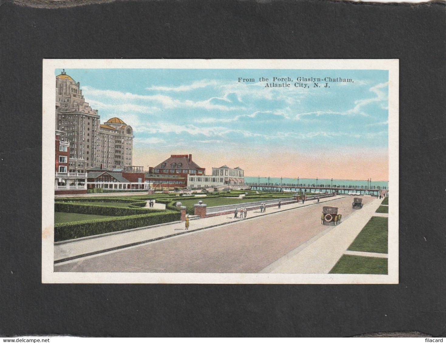 125309           Stati  Uniti,   From  The  Porch,  Glaslyn-Chatham,   Atlantic  City,   N. J.,  NV(scritta) - Atlantic City