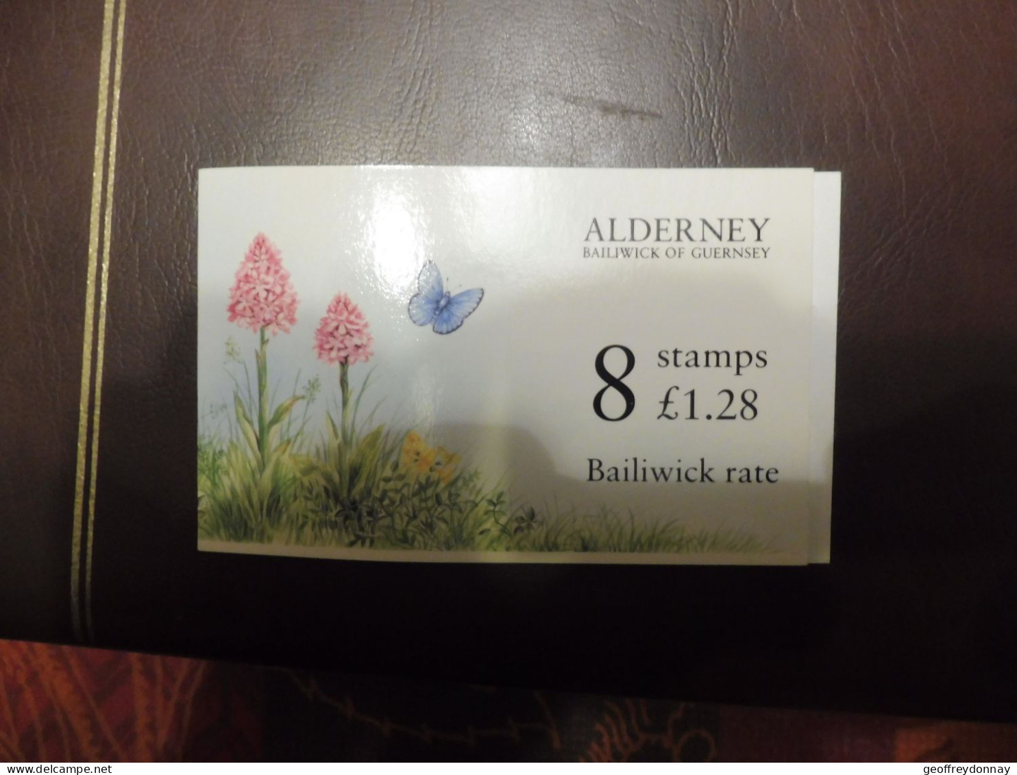 Alderney Aurigny Fleurs Bloemen Flowers Carnet Bookje 75 A Mnh Neuf ** - Alderney