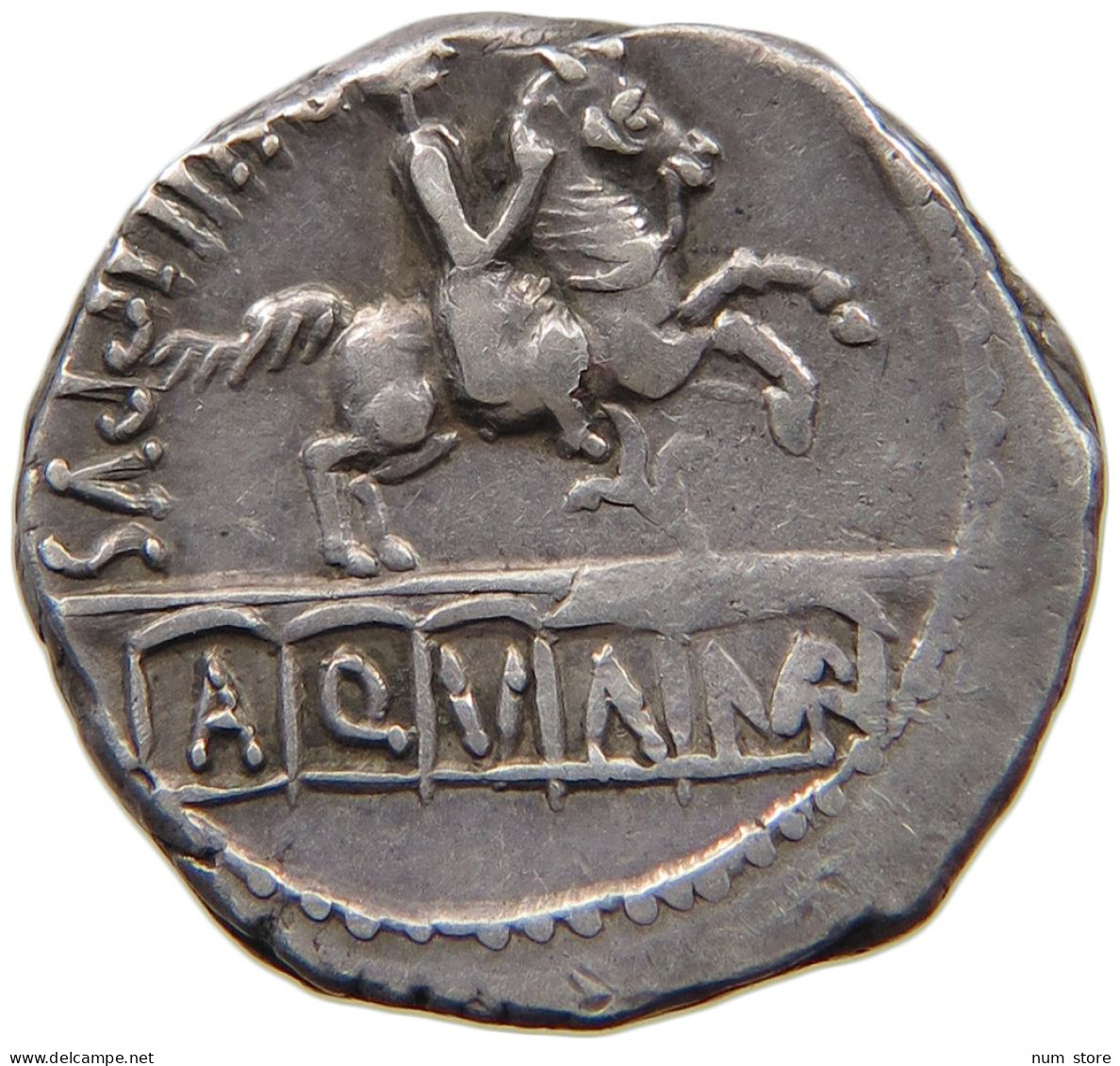 ROME EMPIRE REPUBLIK DENAR  L. MARCIUS PHILIPPUS (56 V.CHR.) #MA 009221 - Röm. Republik (-280 / -27)