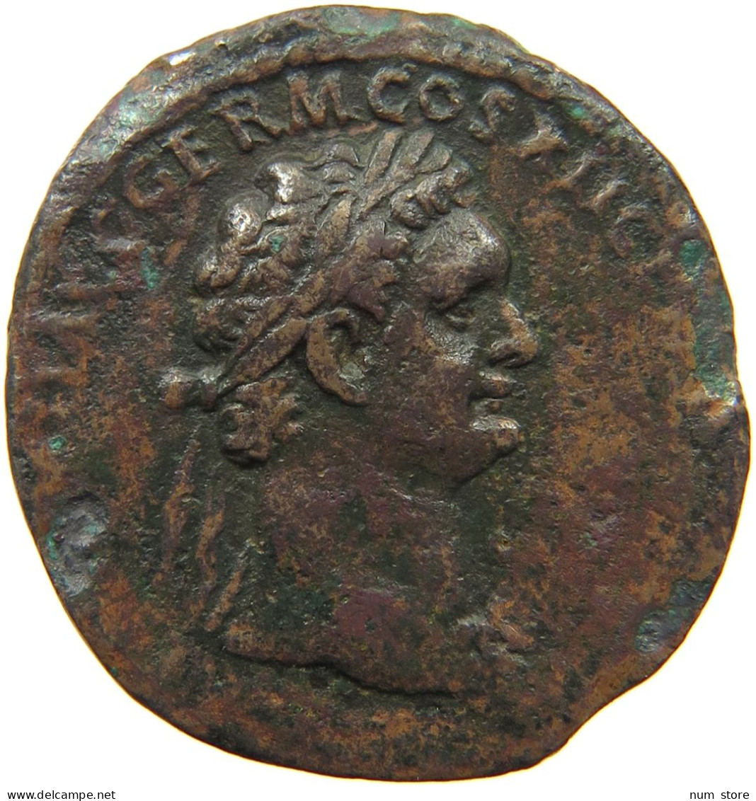 ROME EMPIRE AS 81-96 DOMITIANUS, 81-96 #MA 003972 - Die Flavische Dynastie (69 / 96)