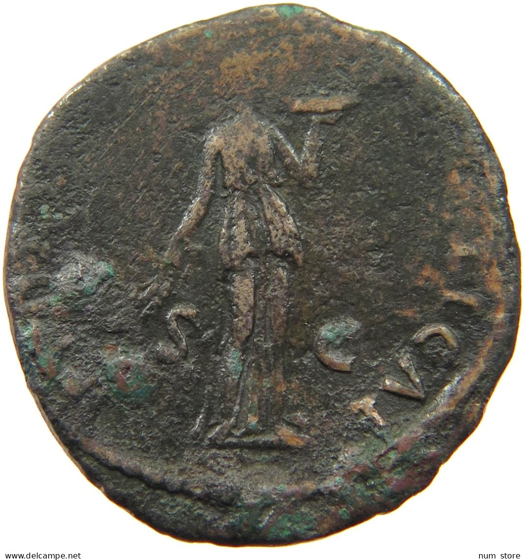 ROME EMPIRE AS 81-96 DOMITIANUS, 81-96 #MA 003972 - La Dinastia Flavia (69 / 96)