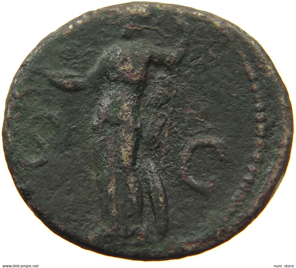 ROME EMPIRE AS  DOMITIANUS (81-96) #MA 009187 - The Flavians (69 AD Tot 96 AD)