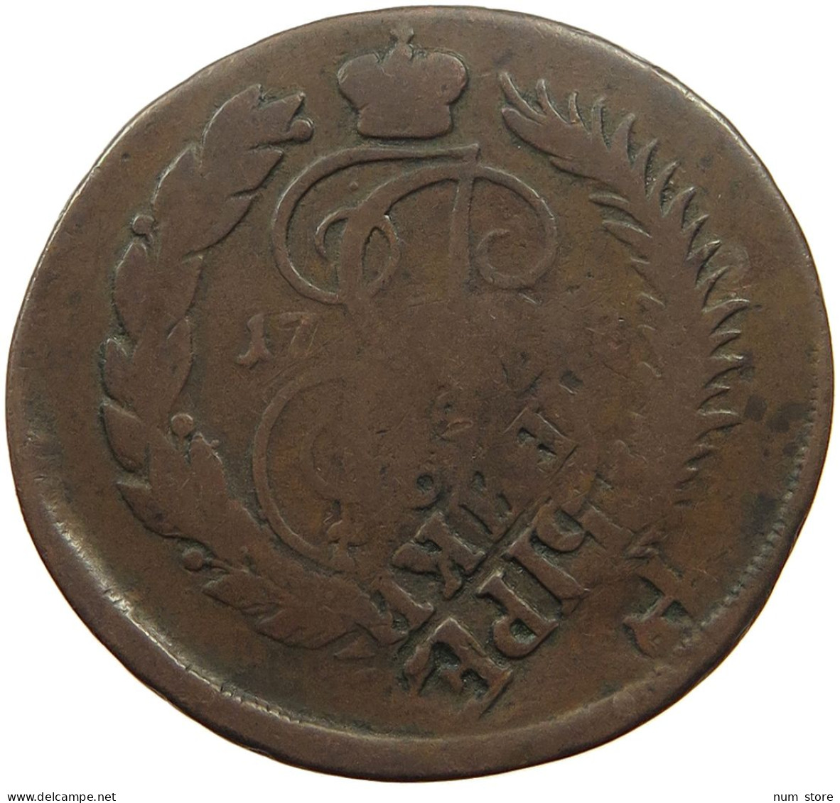 RUSSIA 2 KOPEKEN 1766 ELIZABETH 1837-1898, #MA 011634 - Russie