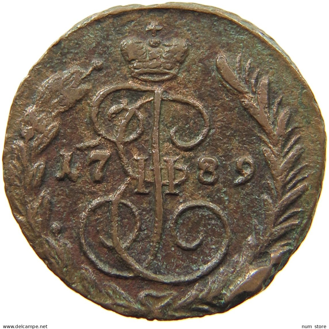 RUSSIA 2 KOPEKEN 1789 EM KATHARINA II. 1762-1796. #MA 001464 - Russie