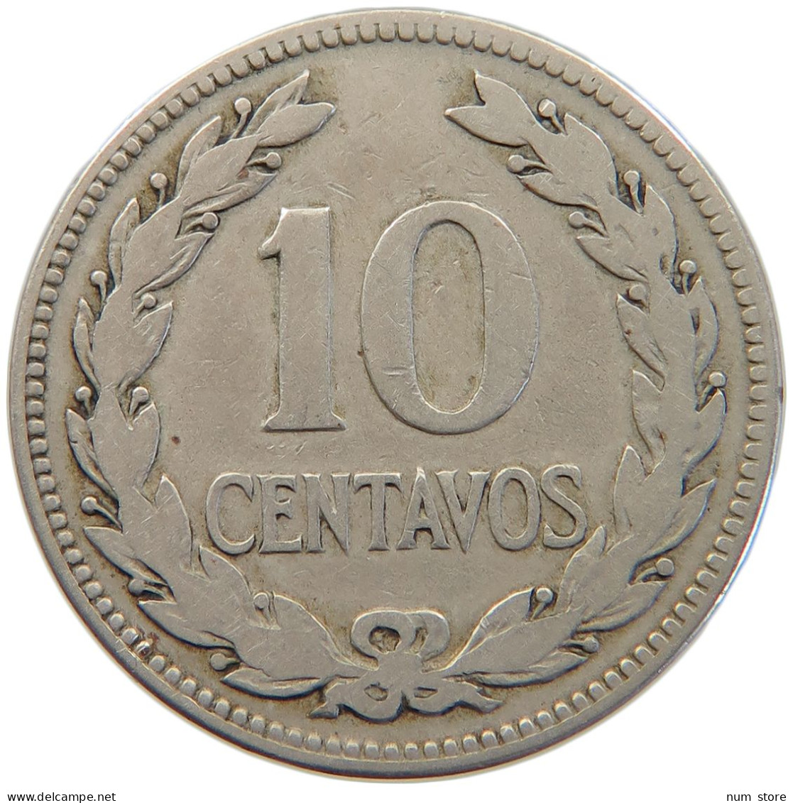 SALVADOR 10 CENTAVOS 1952  #MA 063190 - Salvador