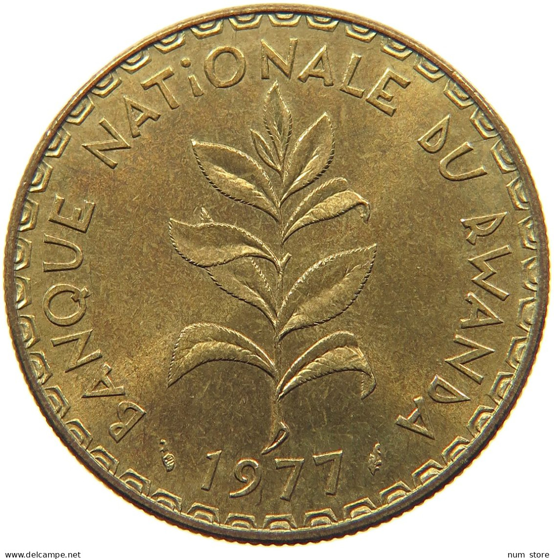 RWANDA 50 FRANCS 1977  #MA 067465 - Rwanda