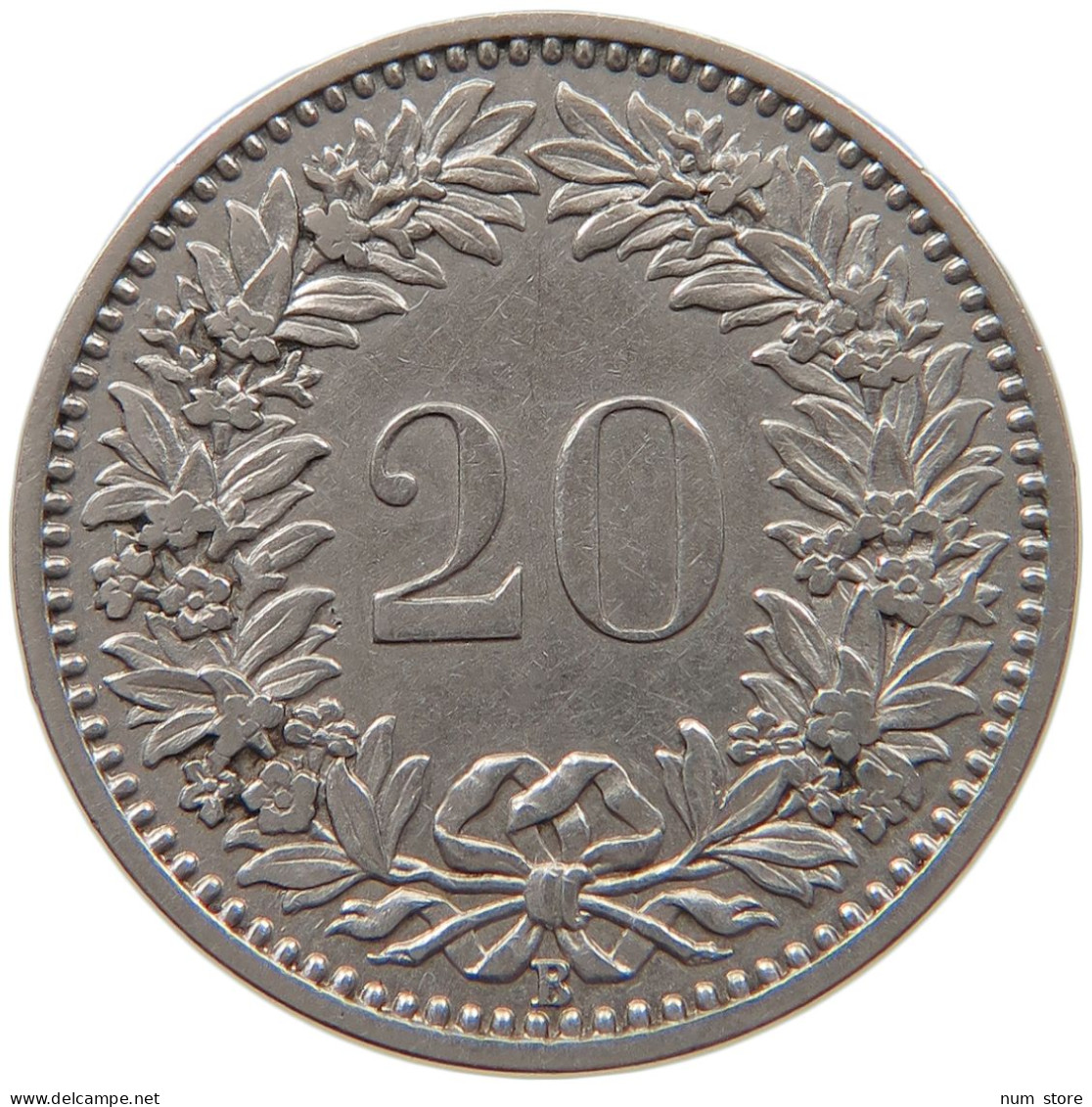 SCHWEIZ 20 RAPPEN 1881 GEORGE I. (1863-1913) #MA 104572 - Autres & Non Classés