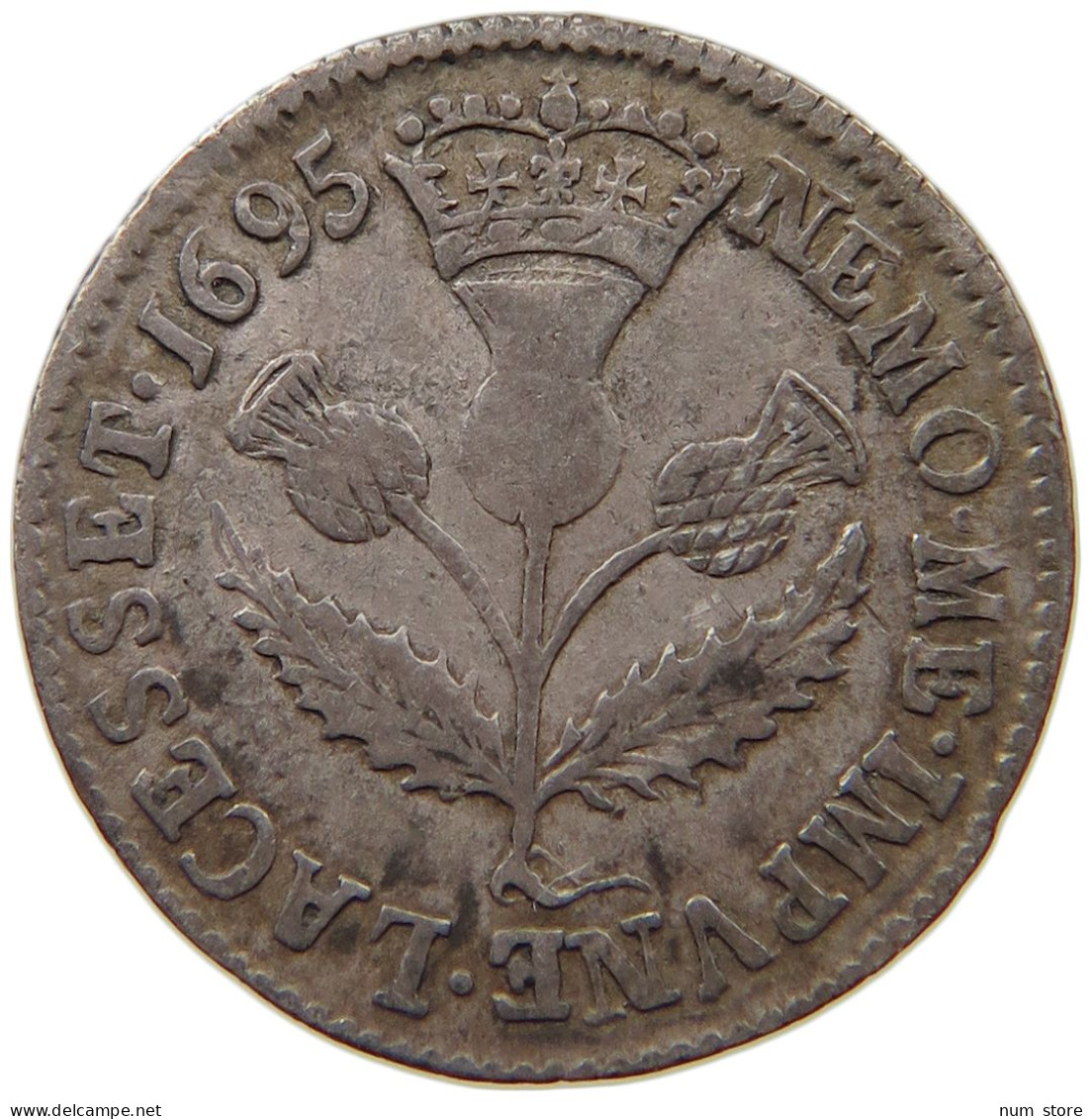 SCOTLAND SHILLING 1695 WILLIAM II. (1694-1702) #MA 009589 - Scottish