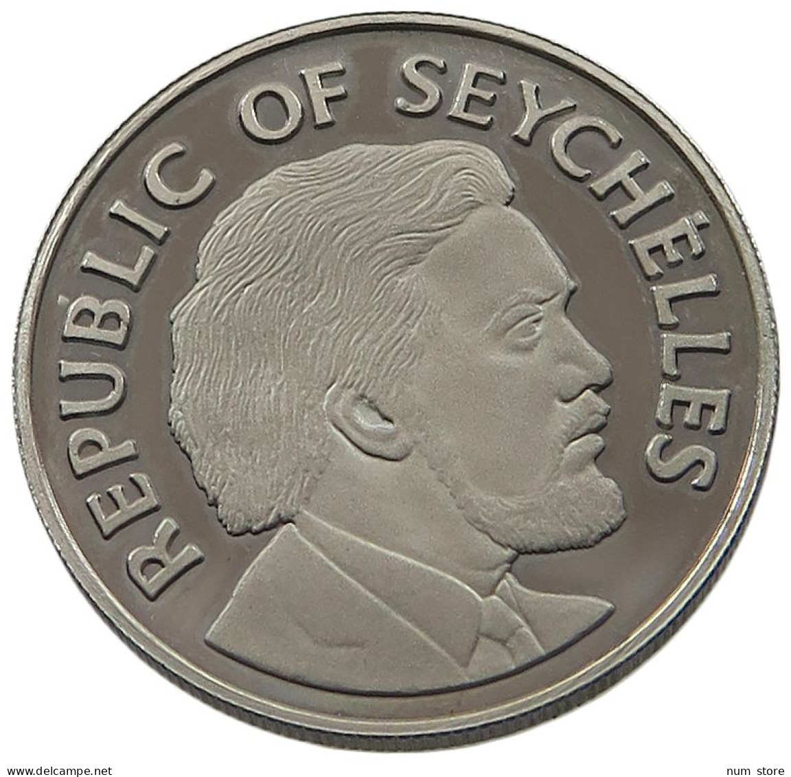 SEYCHELLES 50 CENTS 1976  #MA 068404 - Seychellen