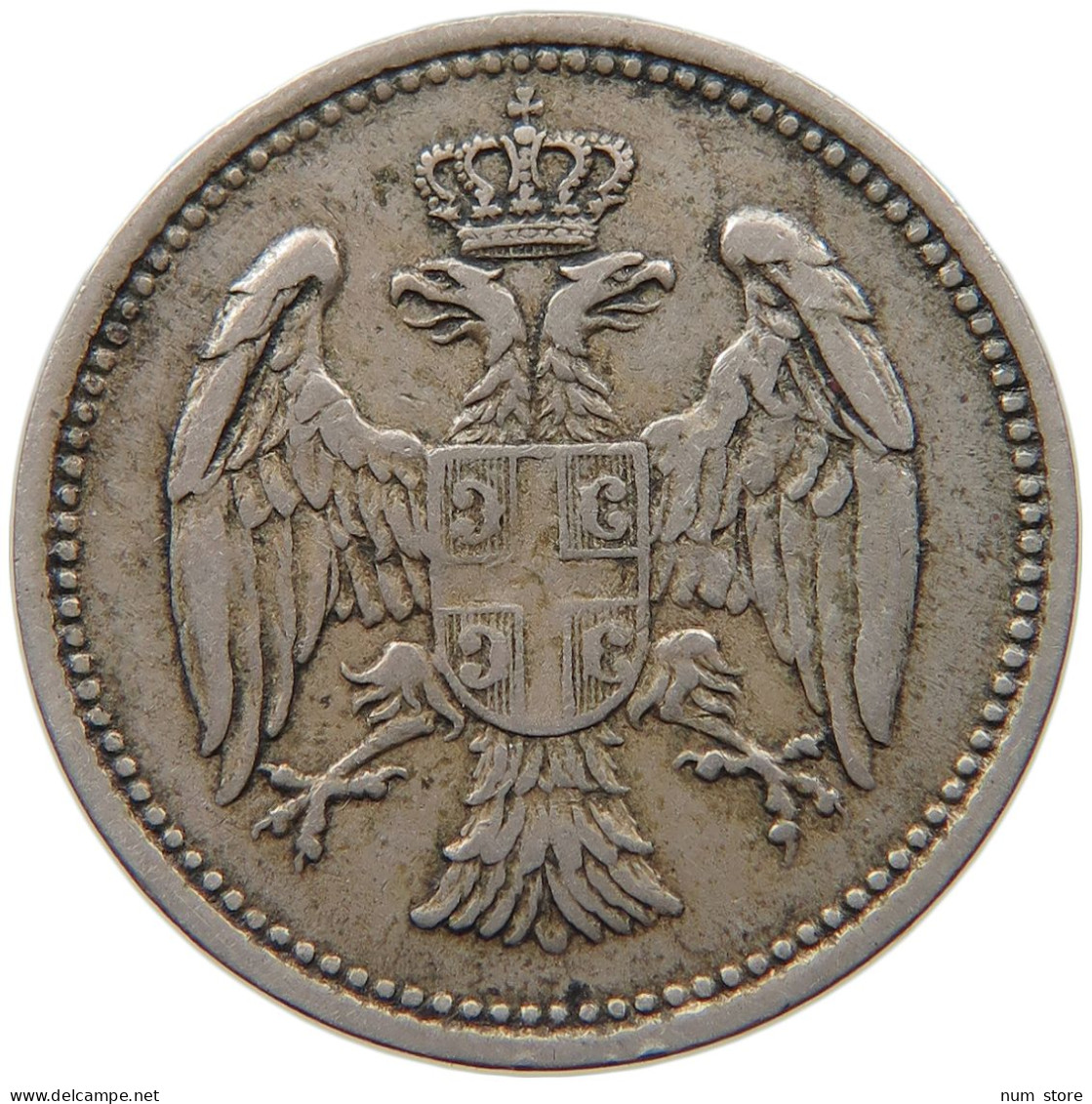 SERBIA 20 PARA 1884 H MILAN I. 1882-1889 #MA 099733 - Serbia