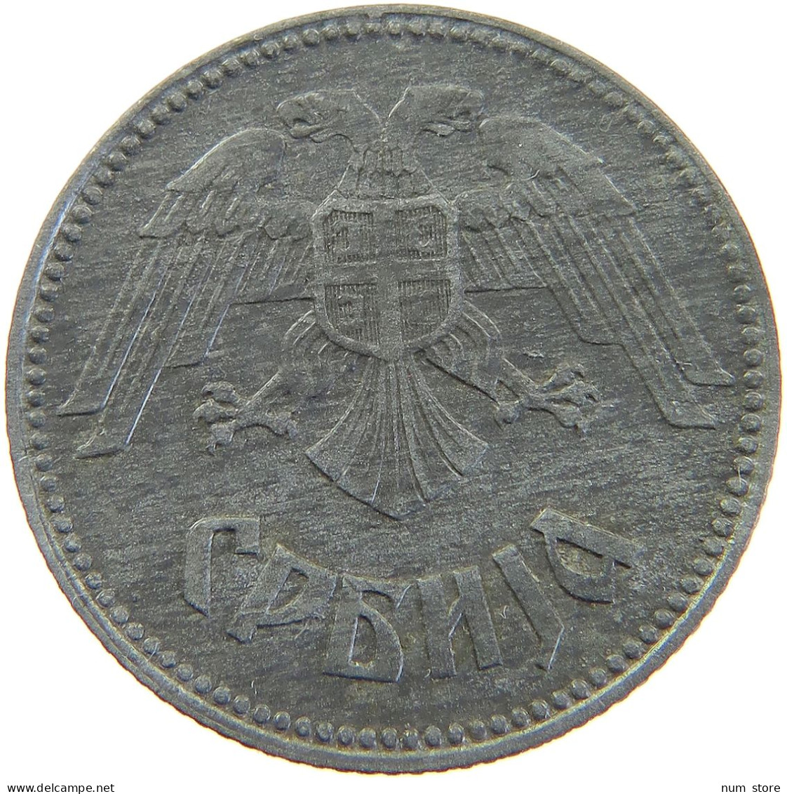 SERBIA 10 DINARA 1943  #MA 102804 - Serbia