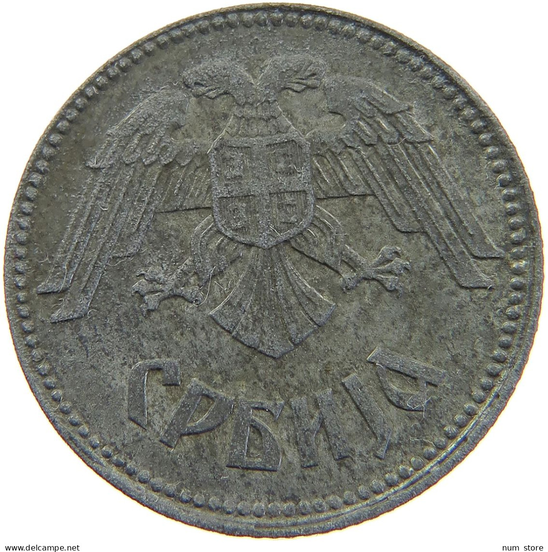 SERBIA 10 DINARA 1943  #MA 102802 - Serbie