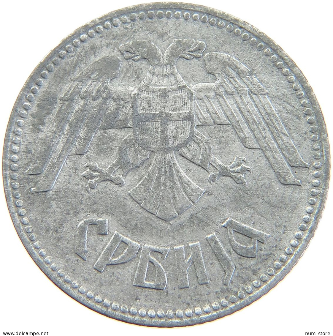 SERBIA 10 DINARA 1943  #MA 102807 - Serbie