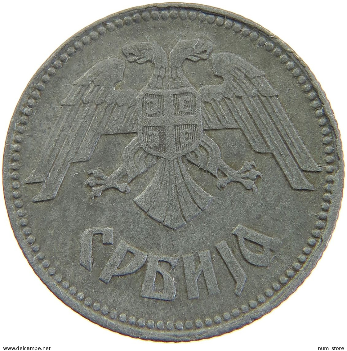 SERBIA 10 DINARA 1943  #MA 102805 - Servië