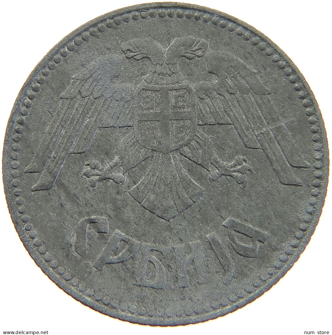 SERBIA 10 DINARA 1943  #MA 102799 - Serbie