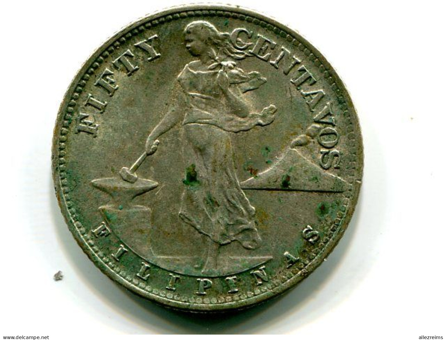 Filipinas : USA  : 50 Cents 1945 - Philippinen