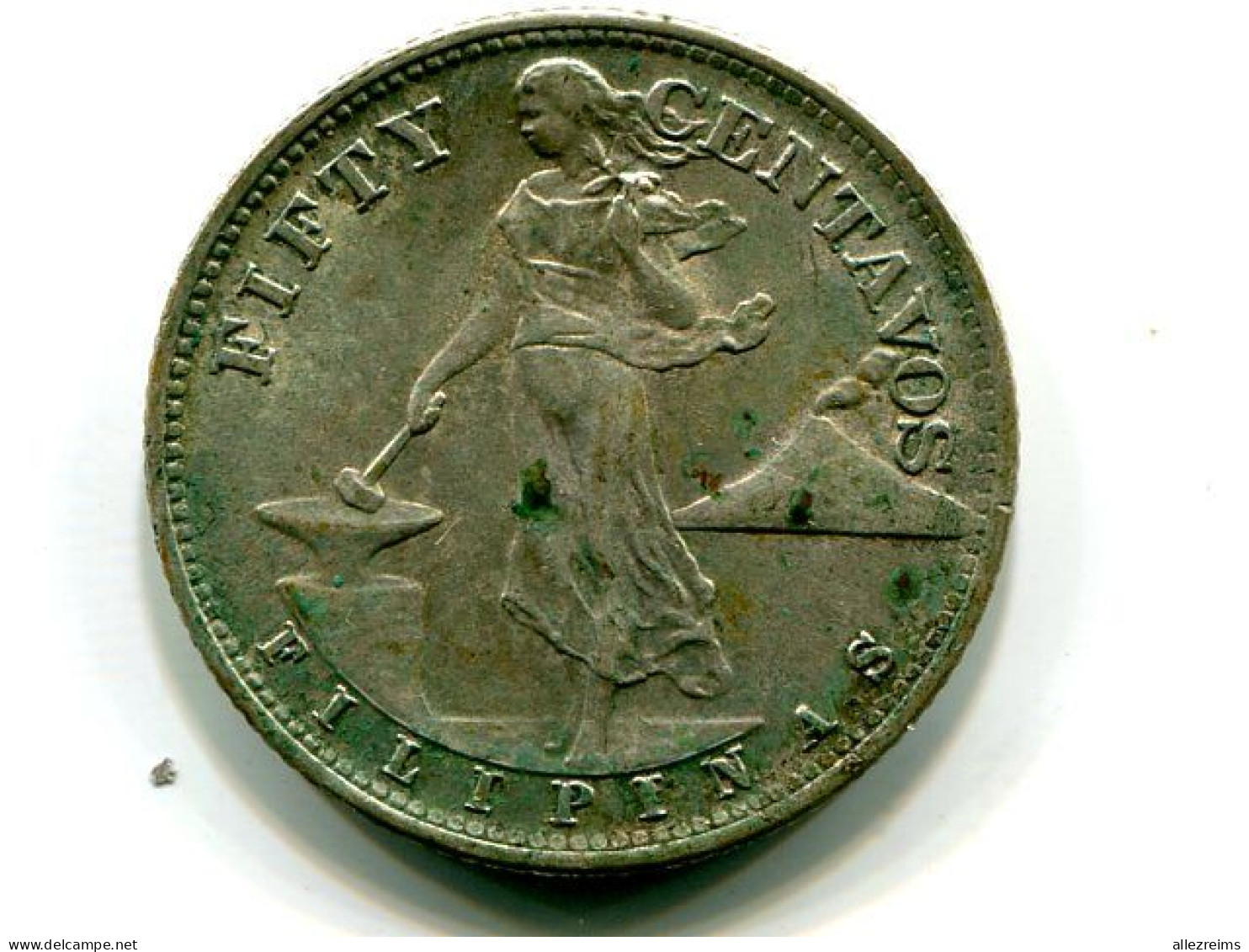 Filipinas : USA  : 50 Cents 1945 - Philippines