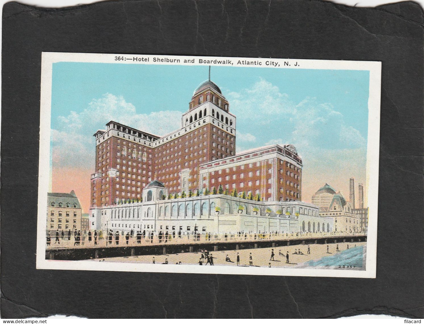 125313           Stati  Uniti,    Hotel  Shelburn  And  Boardwalk,      Atlantic  City,   N. J.,  NV - Atlantic City