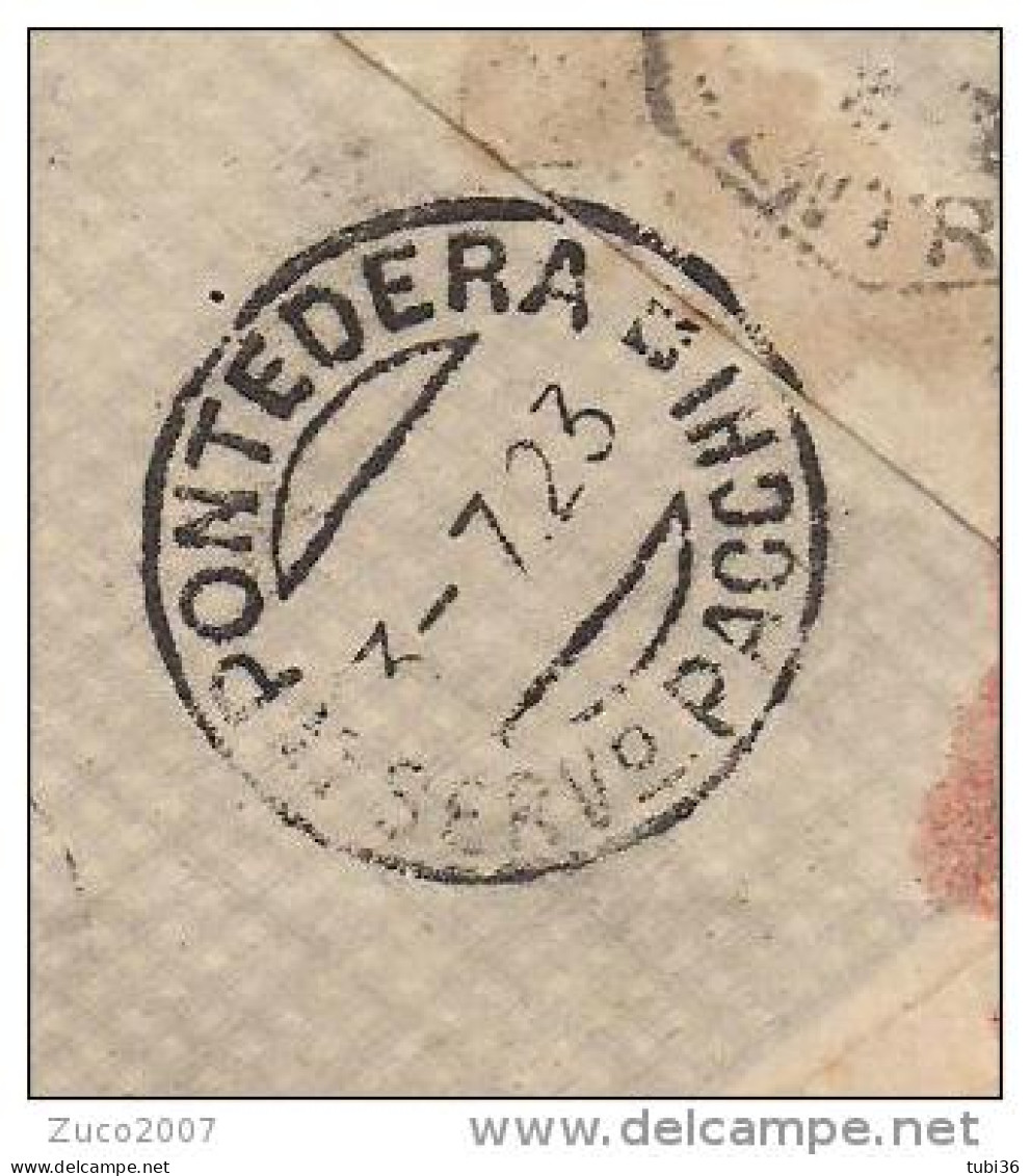 MOSSAMEDES, West Africa Portoghese, AFRICA OCIDENTAL PORTUGUEZA,  LETTERA 28 MAGGIO1923, PER PONTEDERA ITALIA, - Altri & Non Classificati