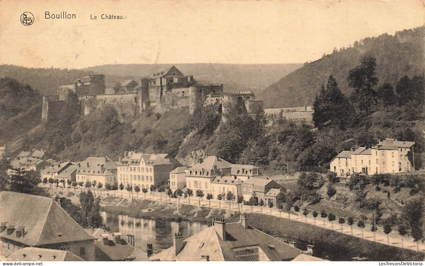 BELGIQUE - Bouillon - Le Château - Vue Générale - Carte Postale Ancienne - Bouillon