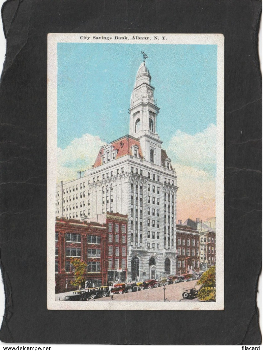 125318        Stati  Uniti,   City   Savings  Bank,   Albany,  N. Y.,  NV(scritta) - Albany