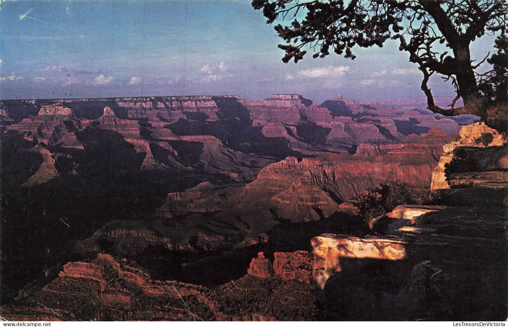 ETATS-UNIS - Grand Canyon - Coucher De Soleil Au Grand Canyon - Colorisé - Carte Postale - Grand Canyon