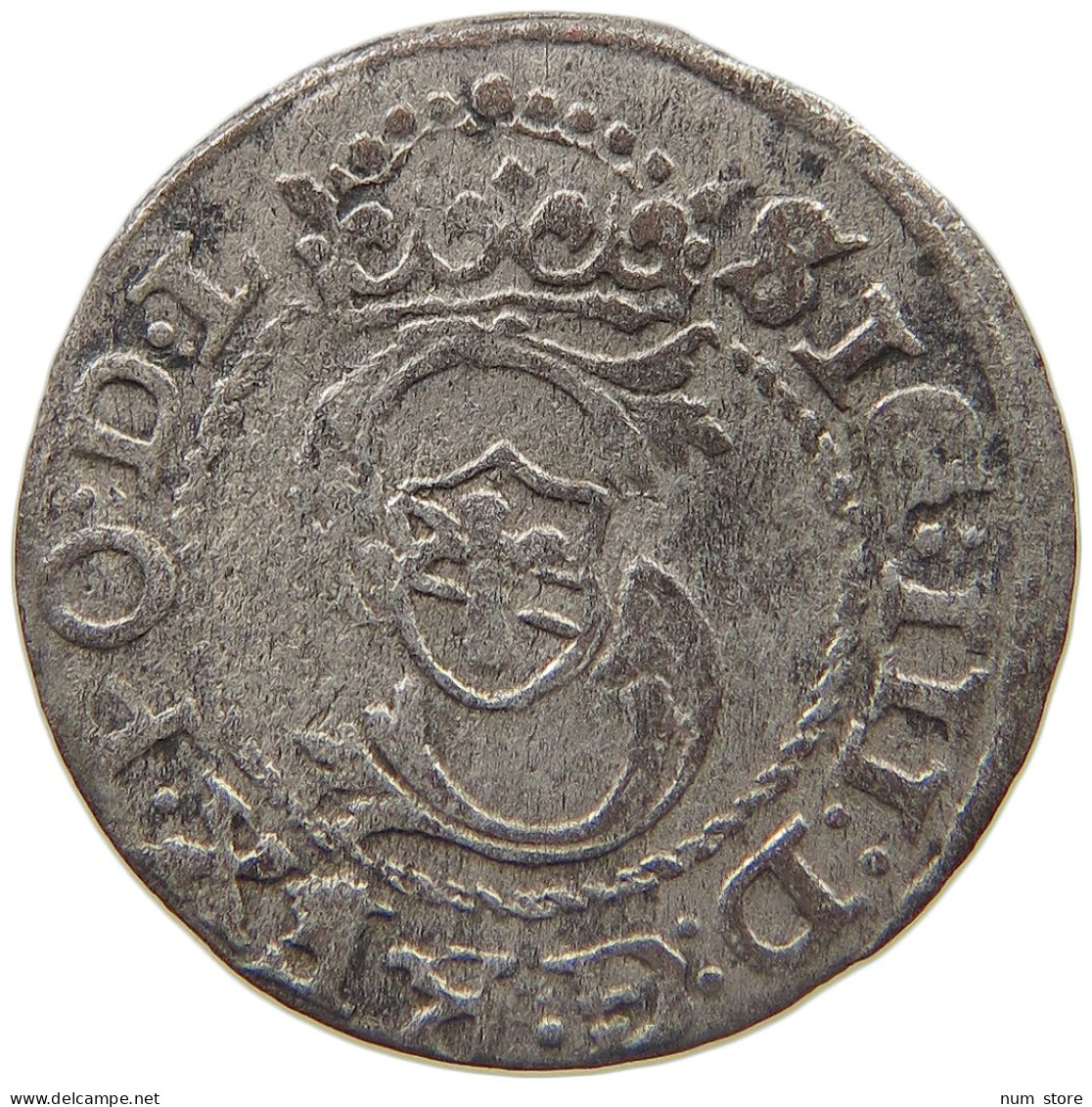 RIGA SOLIDUS SCHILLING 1593 SIGISMUND III (1587-1632) #MA 024576 - Latvia