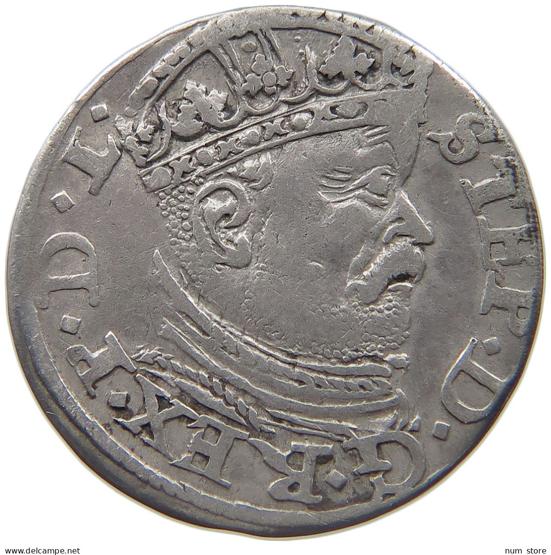 RIGA 3 GRÖSCHER 1586 STEPHAN BATHORY, 1576-1586 #MA 024571 - Latvia